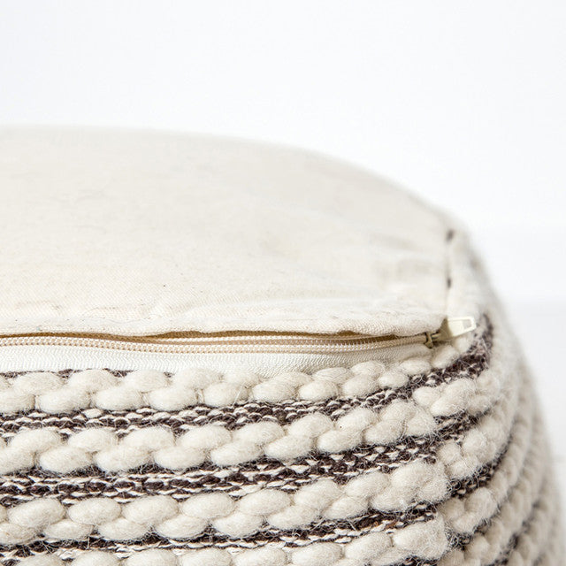 Kerrisdale Peek Pouf - S