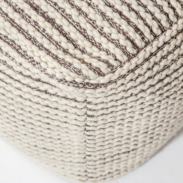 Kerrisdale Peek Pouf - S