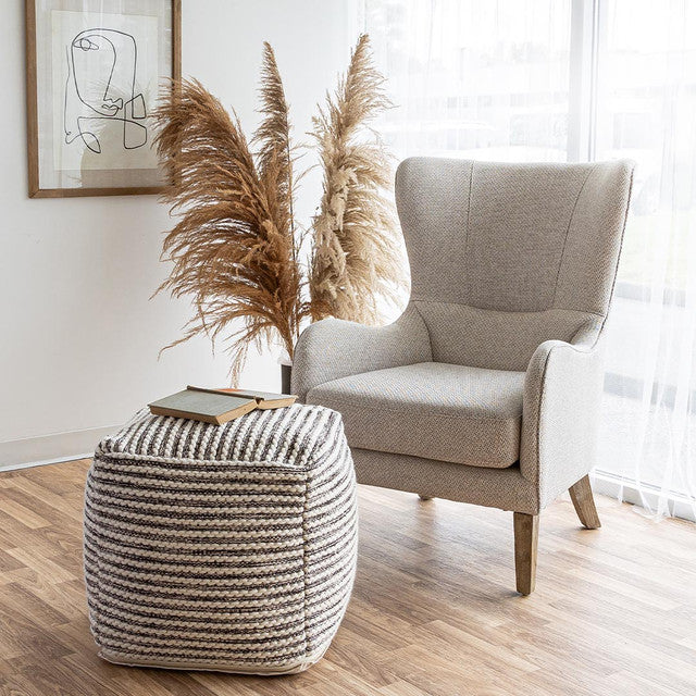 Kerrisdale Peek Pouf - S