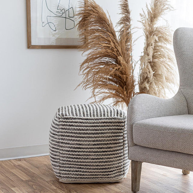 Kerrisdale Peek Pouf - S