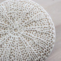 Kerrisdale Knit Pouf