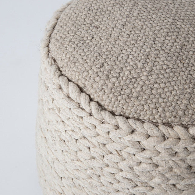 Kerrisdale Braid Pouf - S