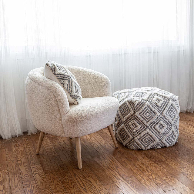 Strathcona Accent Chair - Cream