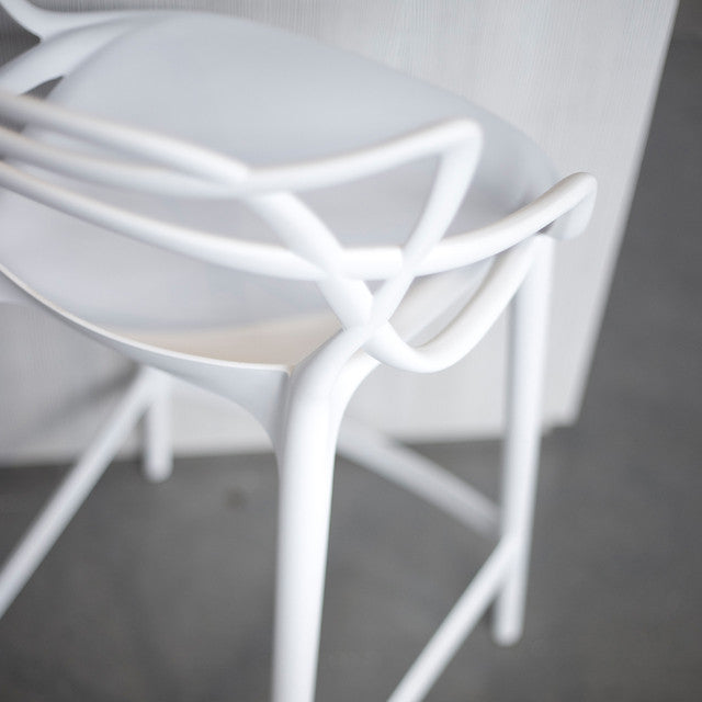 Kitsilano Counter Stool - White