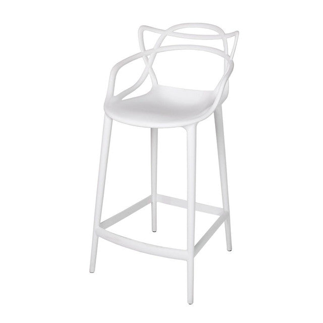 Kitsilano Counter Stool - White