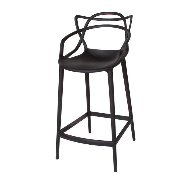 Kitsilano Counter Stool - Matte Black
