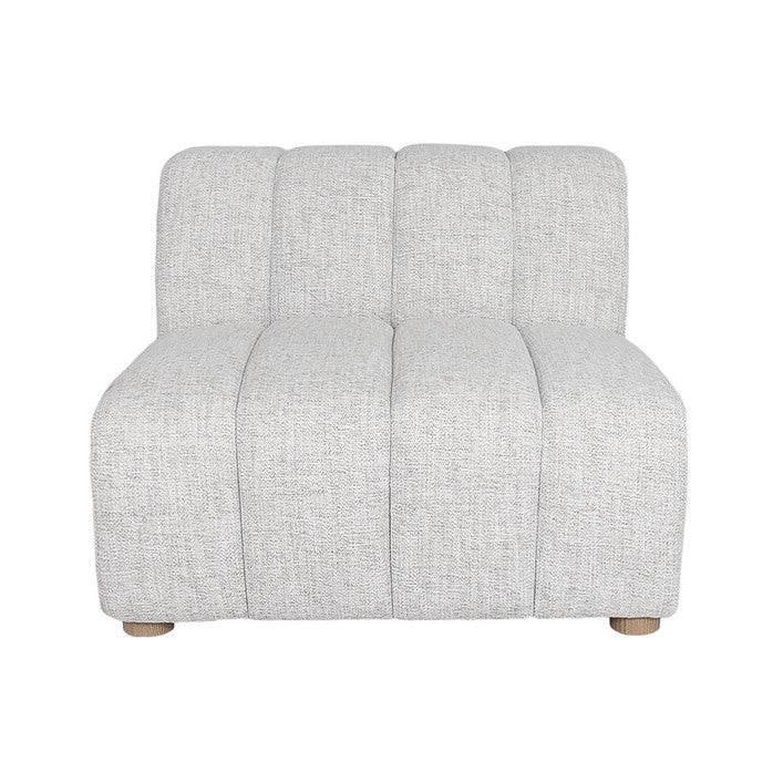 Granville Armless Chair - Coconut