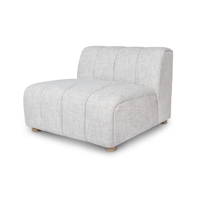 Granville Armless Chair - Coconut