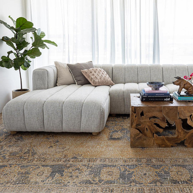 Granville Armless Chair - Coconut