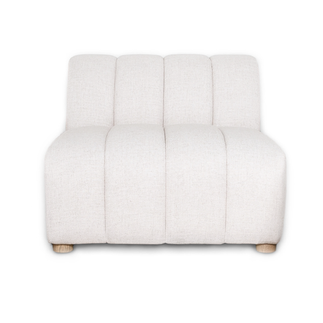 Granville Armless Chair - Cream