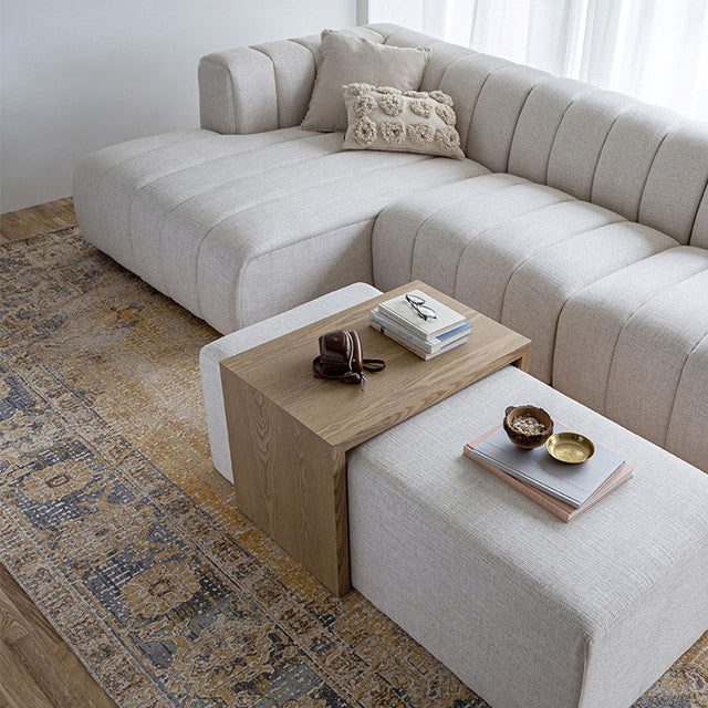 Granville Armless Chair - Cream