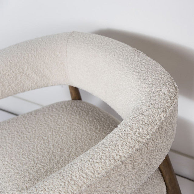 Lagoon Chair - Cream Boucle
