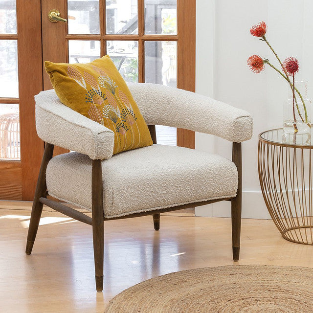 Lagoon Chair - Cream Boucle
