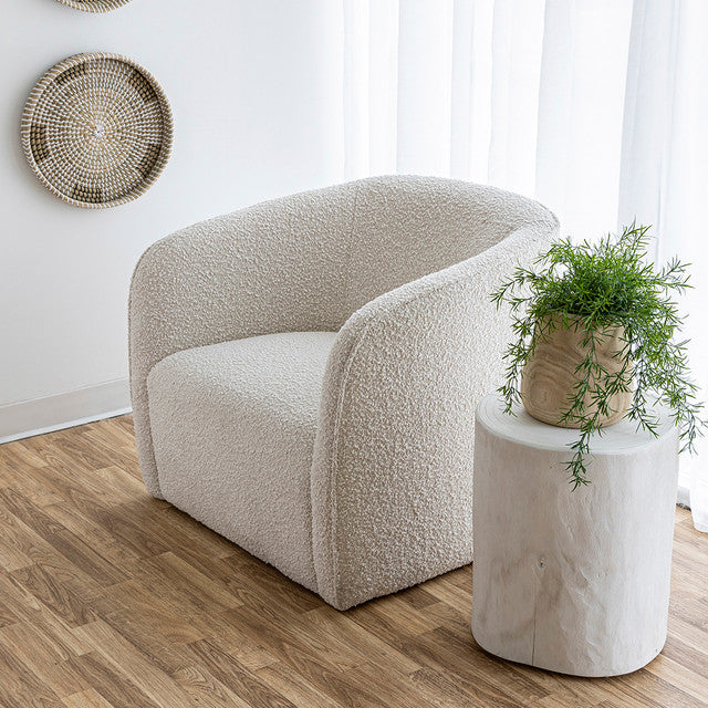 Arbutus Chair - Cream Boucle