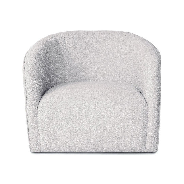 Arbutus Swivel Chair - Greige Boucle