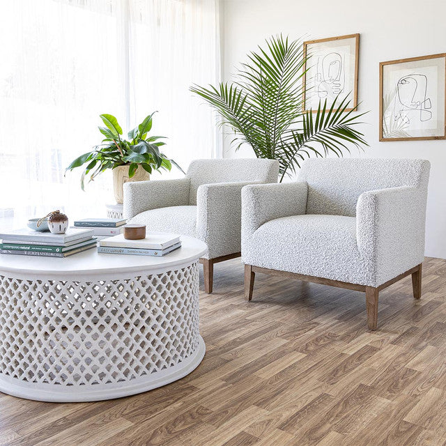 McCleery Chair - Grey Boucle