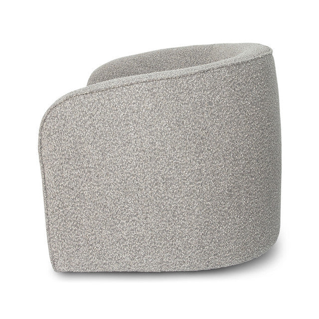 Arbutus Swivel Chair - Greige Boucle