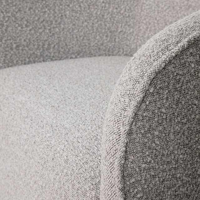 Arbutus Swivel Chair - Greige Boucle