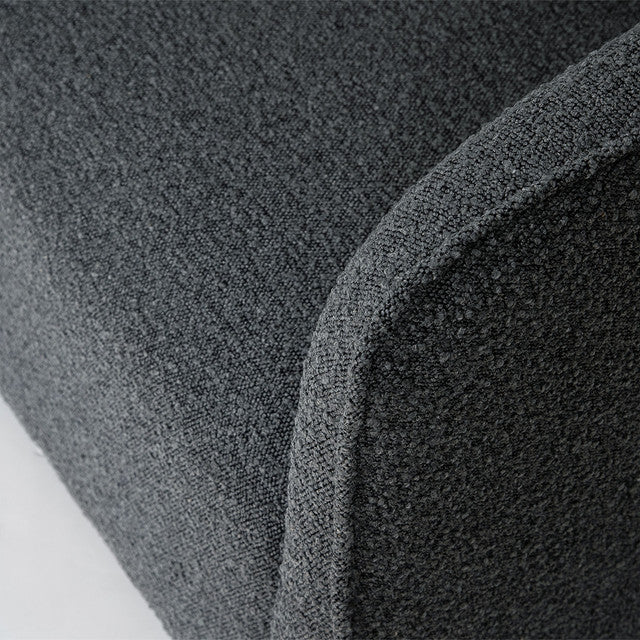 Arbutus Swivel Chair - Slate Boucle