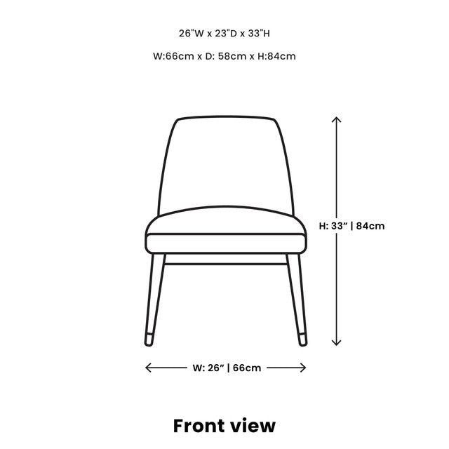 Fraserview Dining Chair - Taupe Boucle