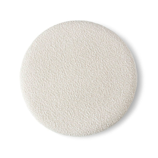 Lions Ottoman - Off White Boucle - S