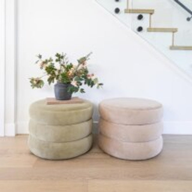 Lions Ottoman - Hazel - S