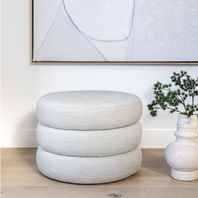 Lions Ottoman - Sand - S