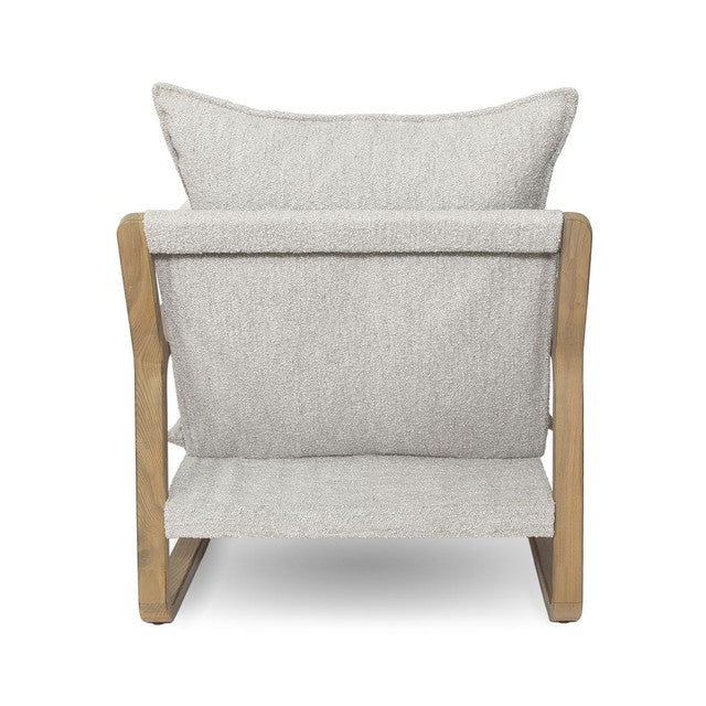 Belcarra Sling Chair - Taupe Boucle