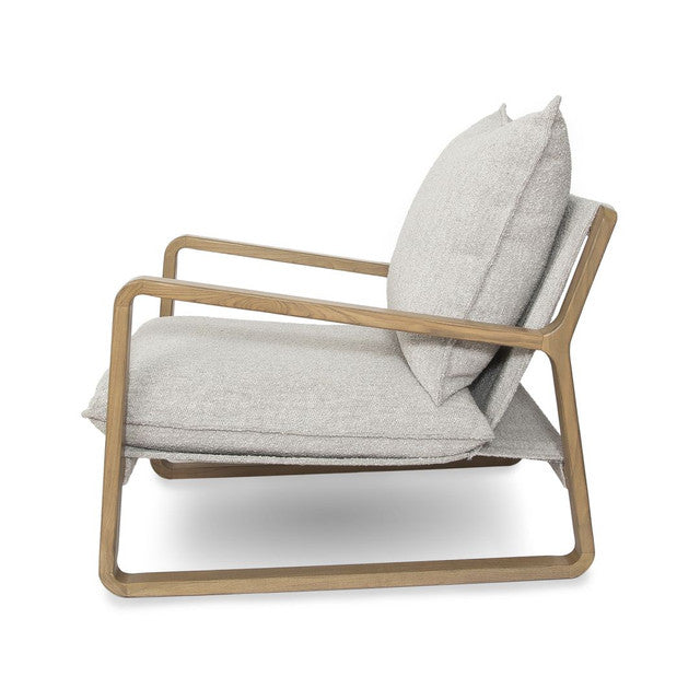 Belcarra Sling Chair - Taupe Boucle