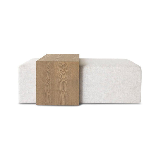 Forest Coffee Ottoman - Cream