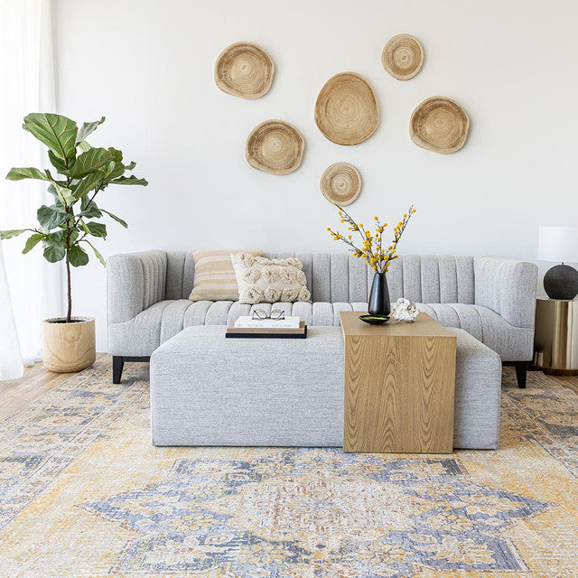 Forest Coffee Ottoman - Stone