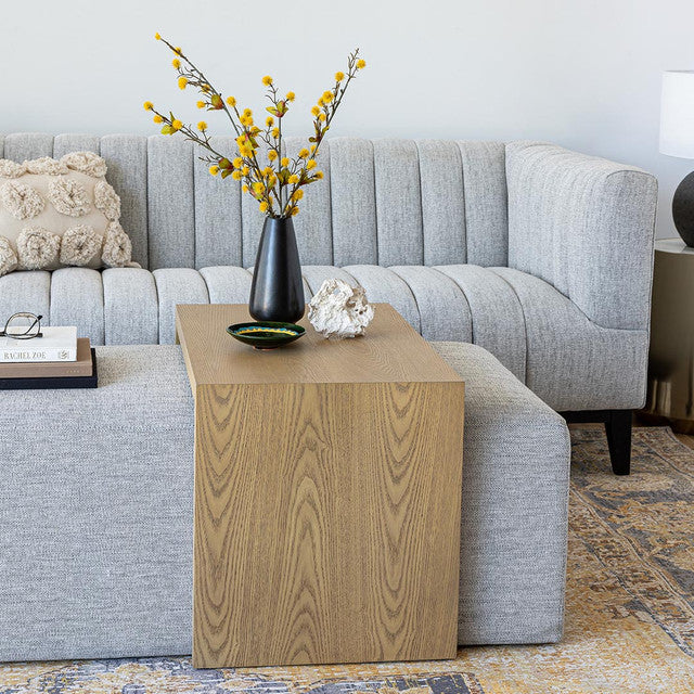 Forest Coffee Ottoman - Stone