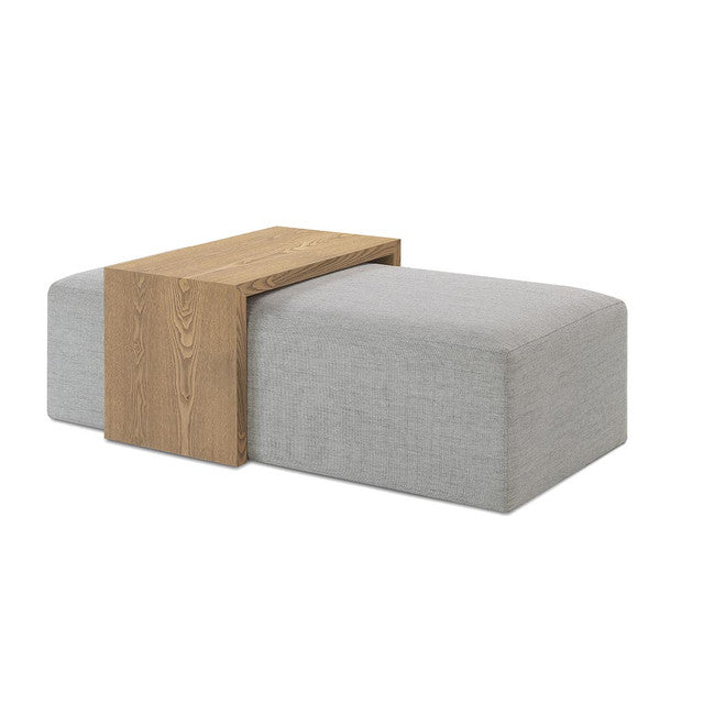 Forest Coffee Ottoman - Stone