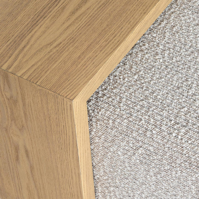 Forest Coffee Ottoman - Heather Natural