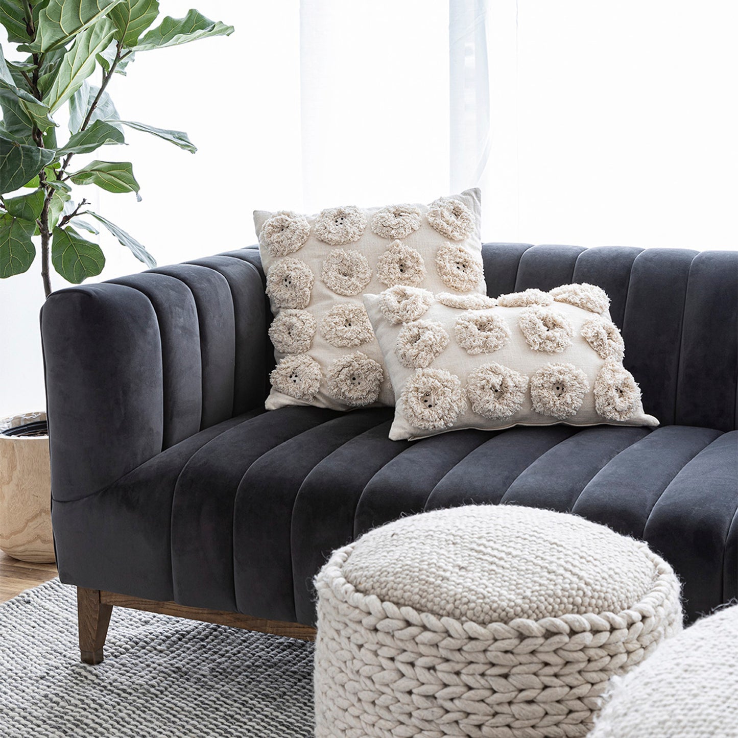 Lansdowne Sofa - Smoke Grey