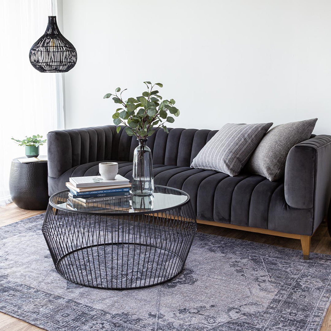 Lansdowne Condo Sofa - Smoke Grey