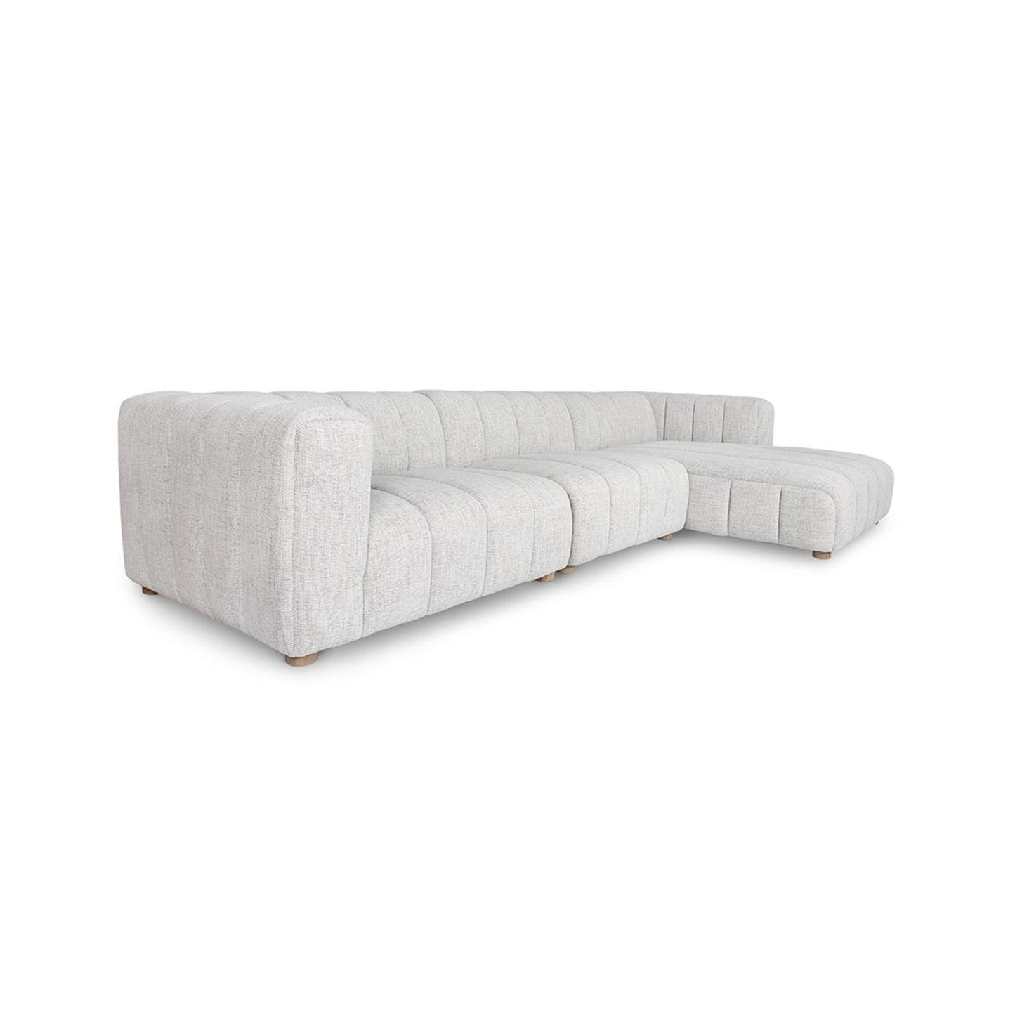 Granville Sectional - RHF Chaise - Coconut