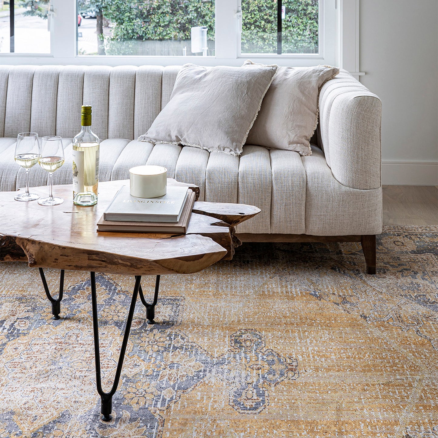 Lansdowne Condo Sofa - Cream