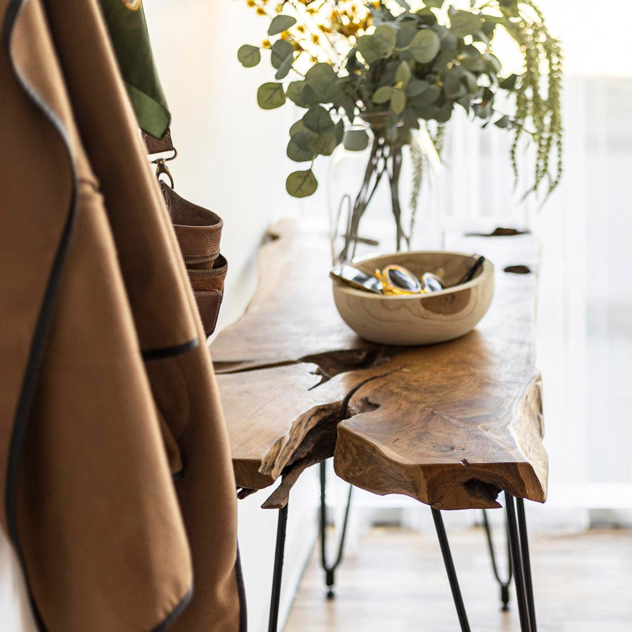 Pacific Hairpin Console Table