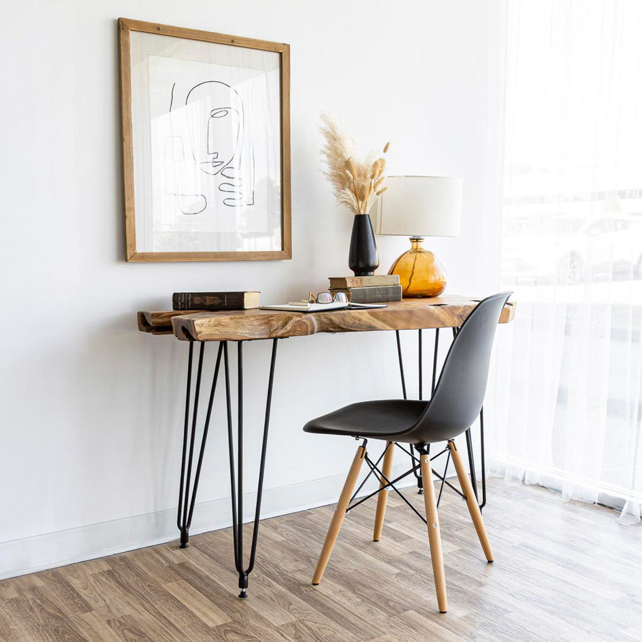 Pacific Hairpin Console Table