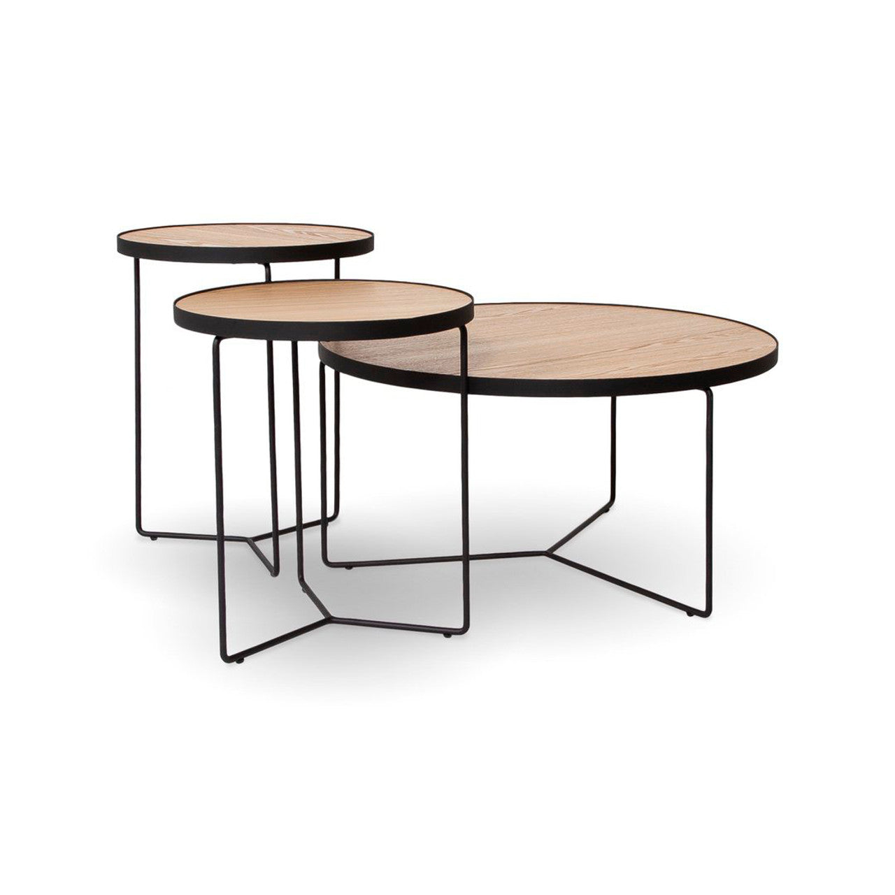 Gastown Nesting Tables - Oak (Set of 2)
