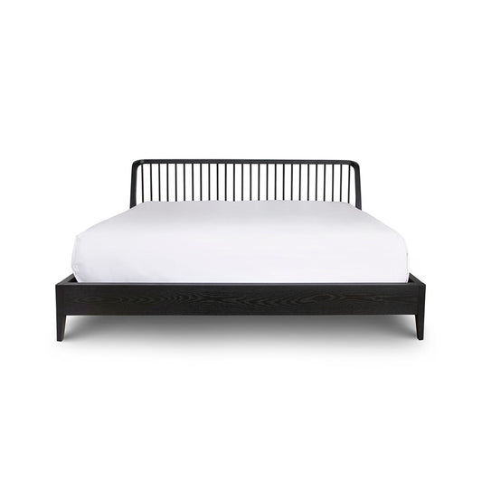 Dunbar Wood King Bed - Black