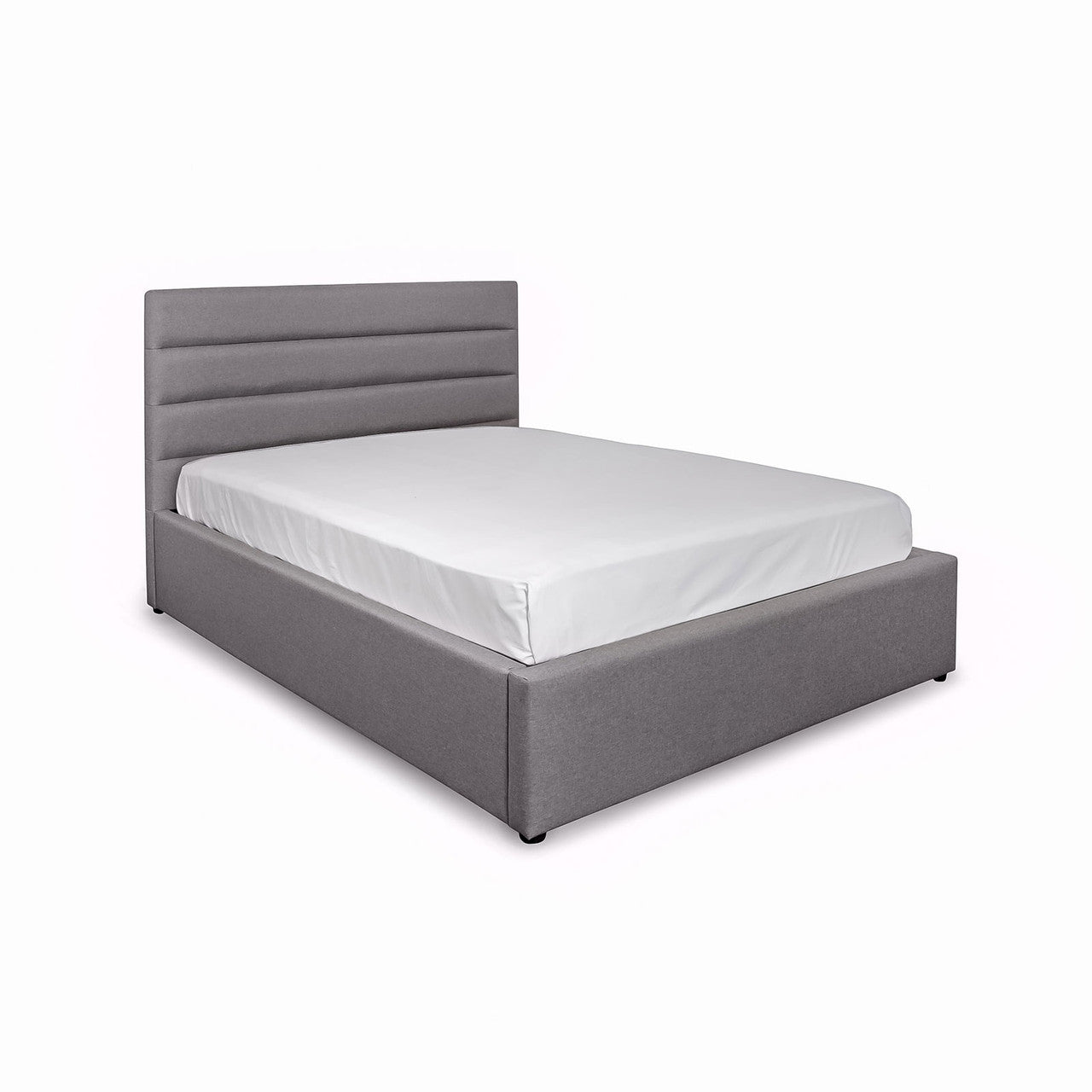 Seymour Double Storage Bed - Greige