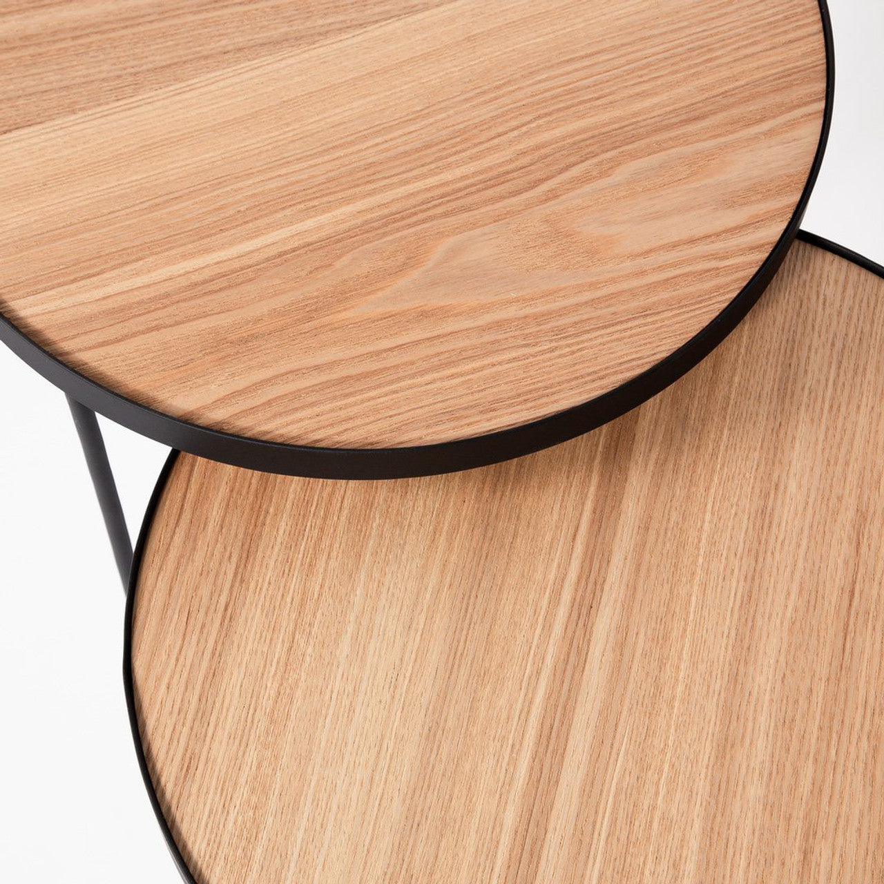 Gastown Nesting Tables - Oak (Set of 2)