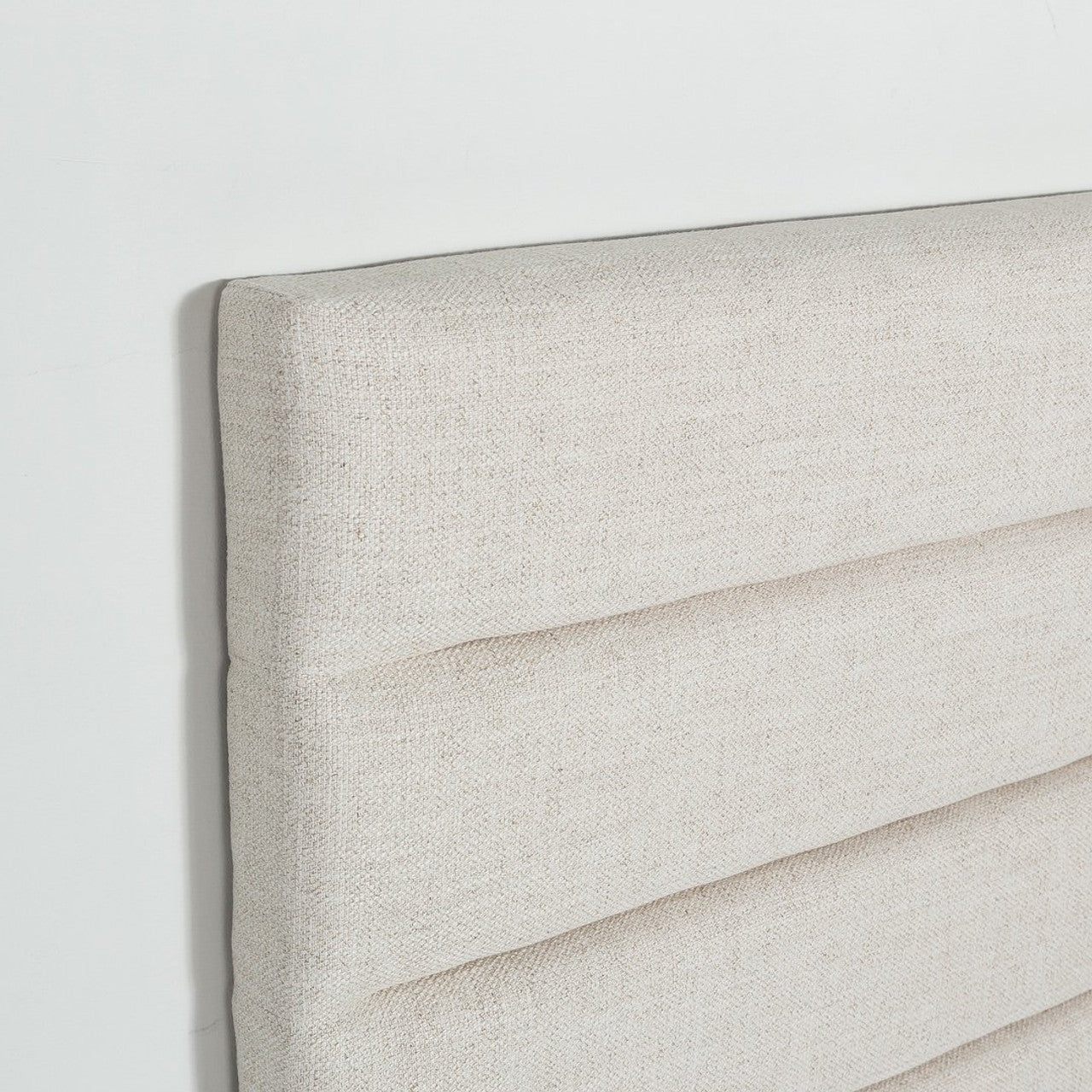 Seymour Double Bed Tall - Cream