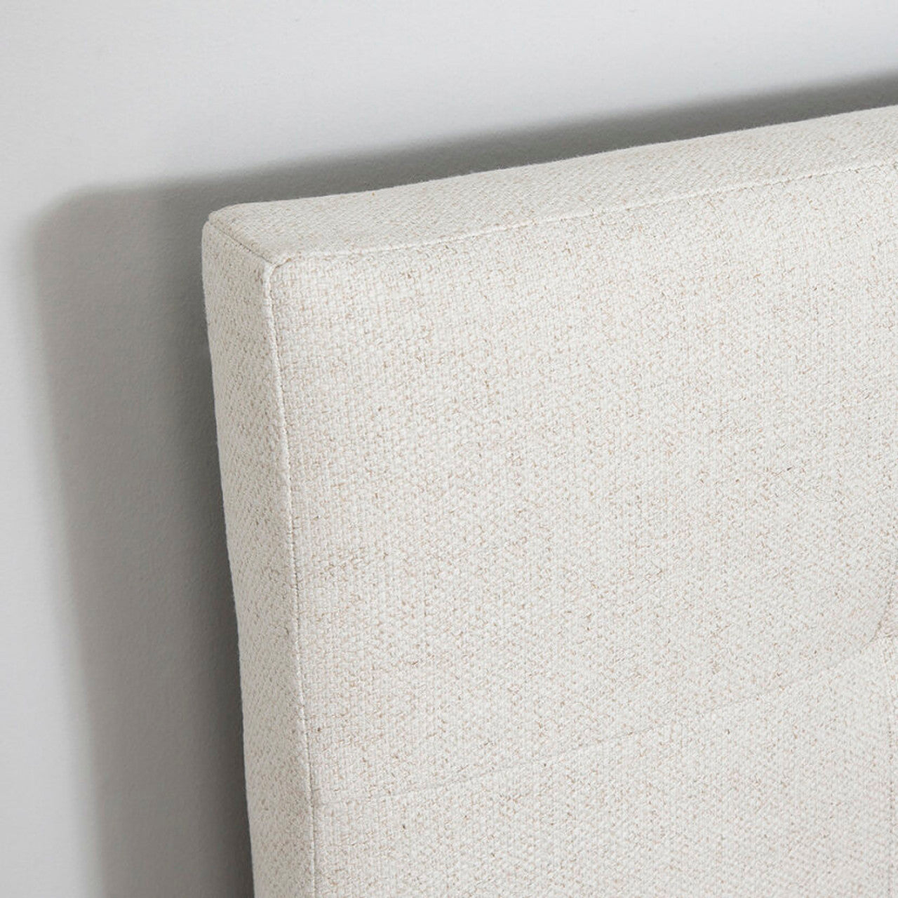 Jericho Queen Bed - Cream