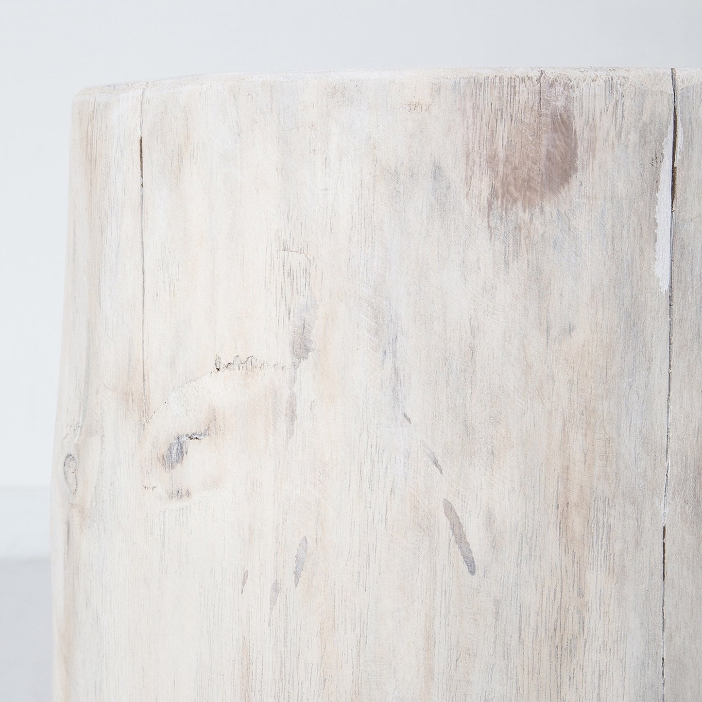 Collingwood Wide 21" Stump - Round - White