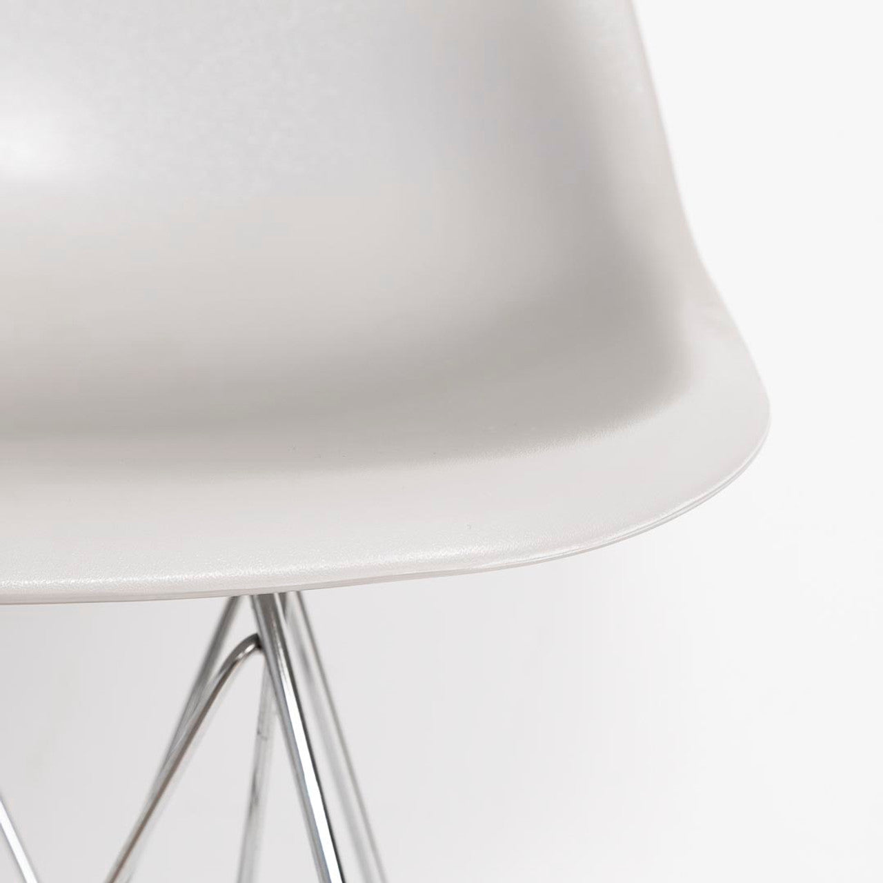 Fairview Chair - Grey Seat Chrome Base