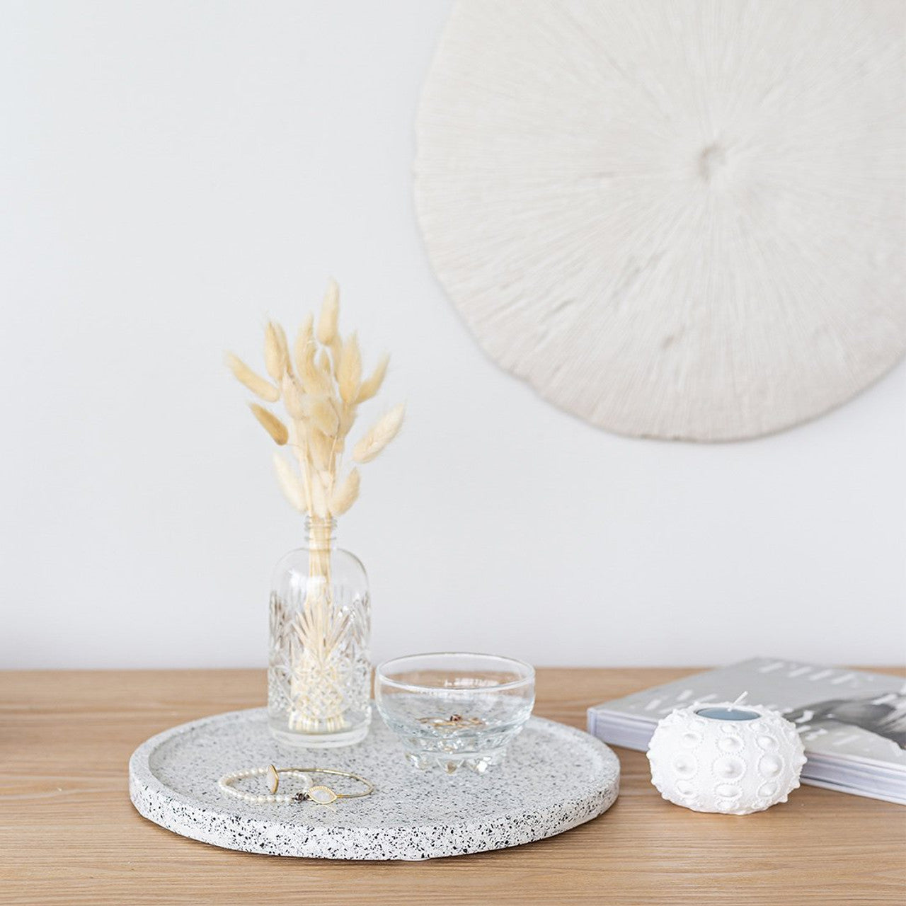 Anthology Freckles Tray - Round -S