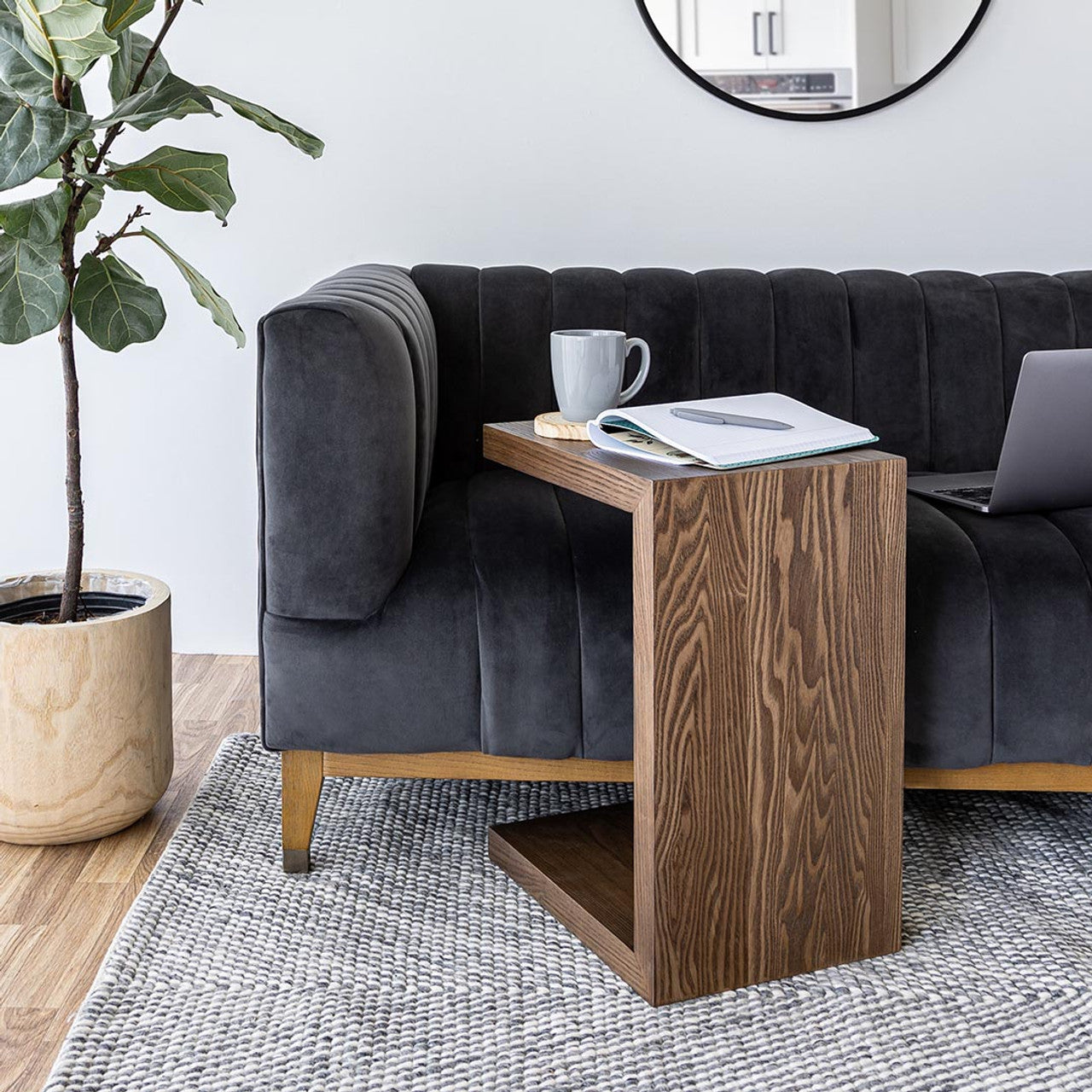 Denman C Table - Dark Oak